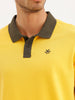 Comfort Fit Placement Printed Sweatshirt | Yellow | WWTS378F