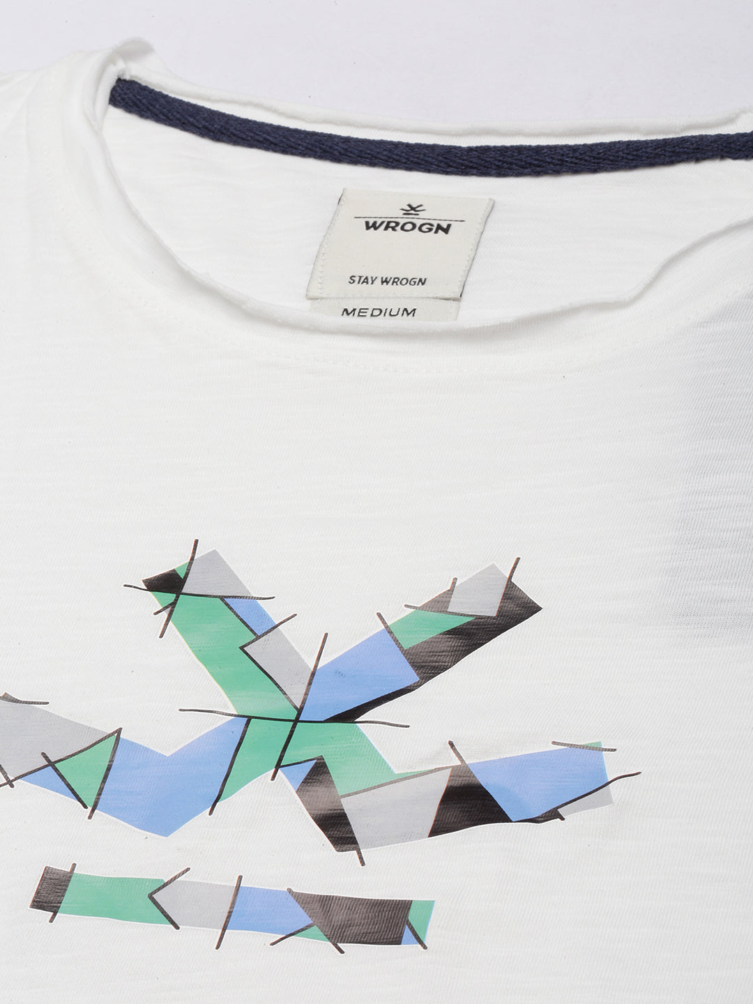 Geometric Print Abstract T-shirt