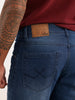 Men's Casual Straight Fit Jeans | Dark Stone