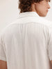 Slim Fit Striped Shirt | White