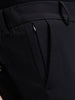 Slim Fit Poly Viscose Lycra Trousers | Black