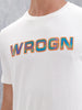 Slim Fit Iridescent Holographic T-Shirt | Off White