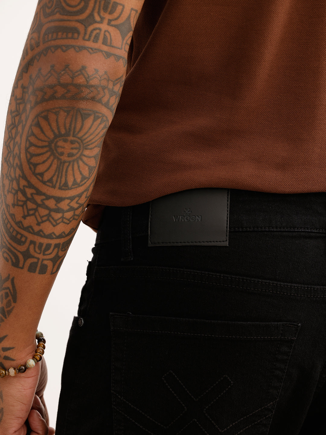 Solid Slim Crop Fit Denim Jeans | Black | WJN0200SL2001S