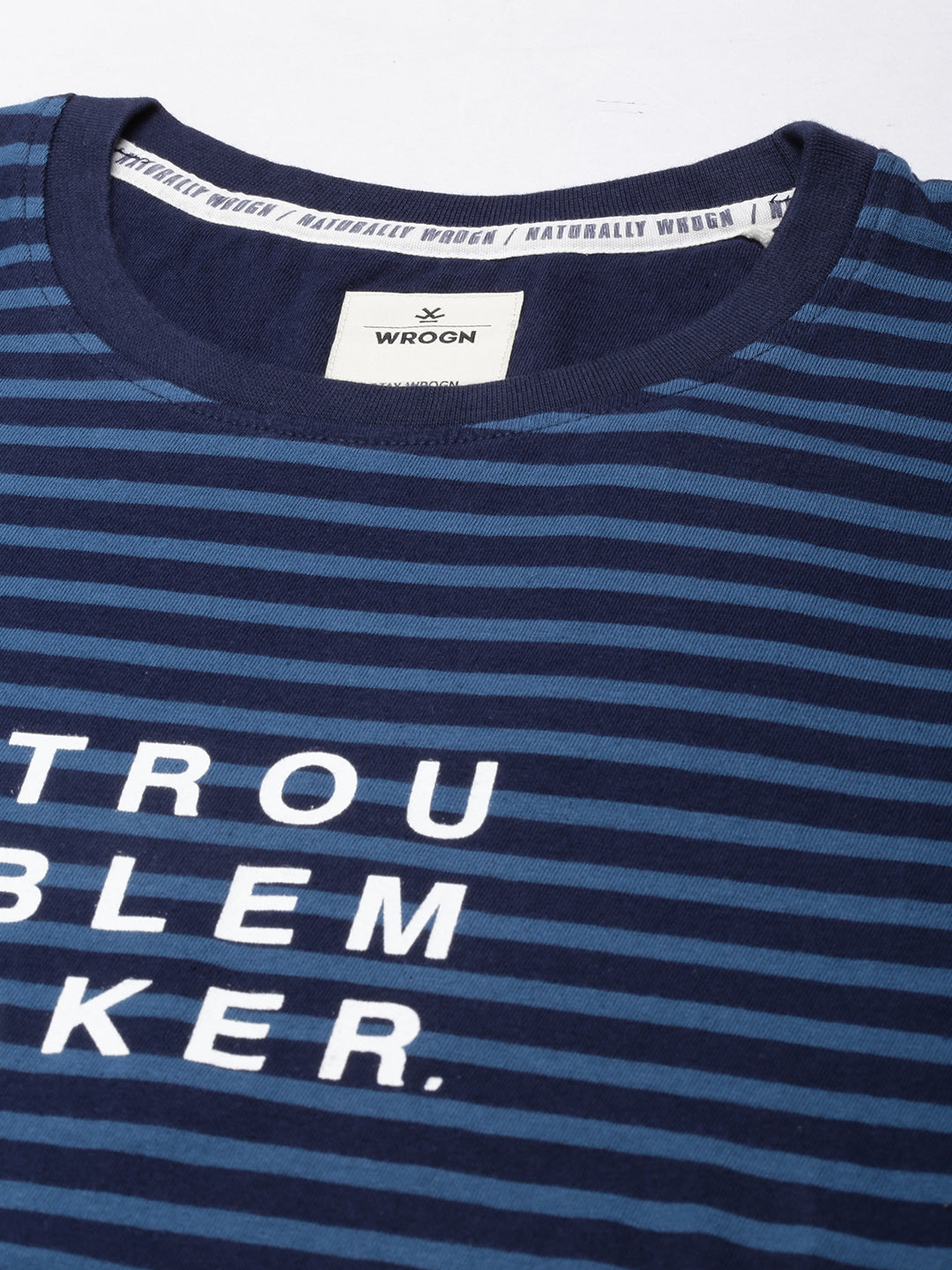 Trouble Maker Striped T-shirt