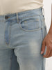 Faded Slim Fit Denim Jeans | Light Blue