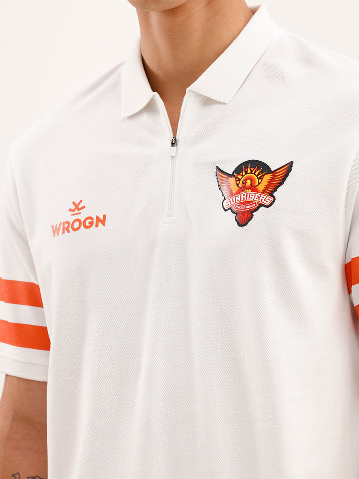 Wrogn x SRH Travel Polo | White
