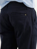 Solid Straight Fit Trouser | Navy Blue