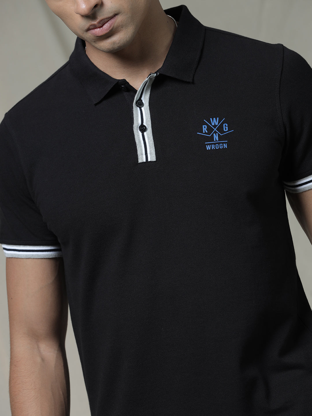 Classic Black Hue Polo T-Shirt