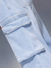 Light Washloose Fit Cargo Jeans | Blue