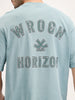 Oversized Fit Back Print T-Shirt | Green