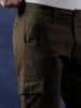 Solid Tan Cargo Pant