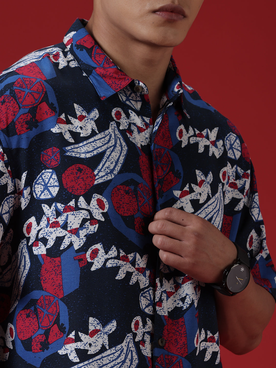 Tropical Bliss Viscose Shirt