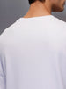 Solid Textured Regular T-Shirt   |  Lavender