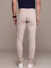 Durable Straight Fit Beige Jeans