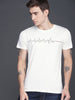 White Slate Round Neck T-Shirt