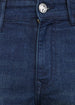 Classic Dark Blue Five Pocket Slim Fit Jeans