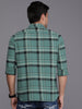 Green Blend Checked Shirt