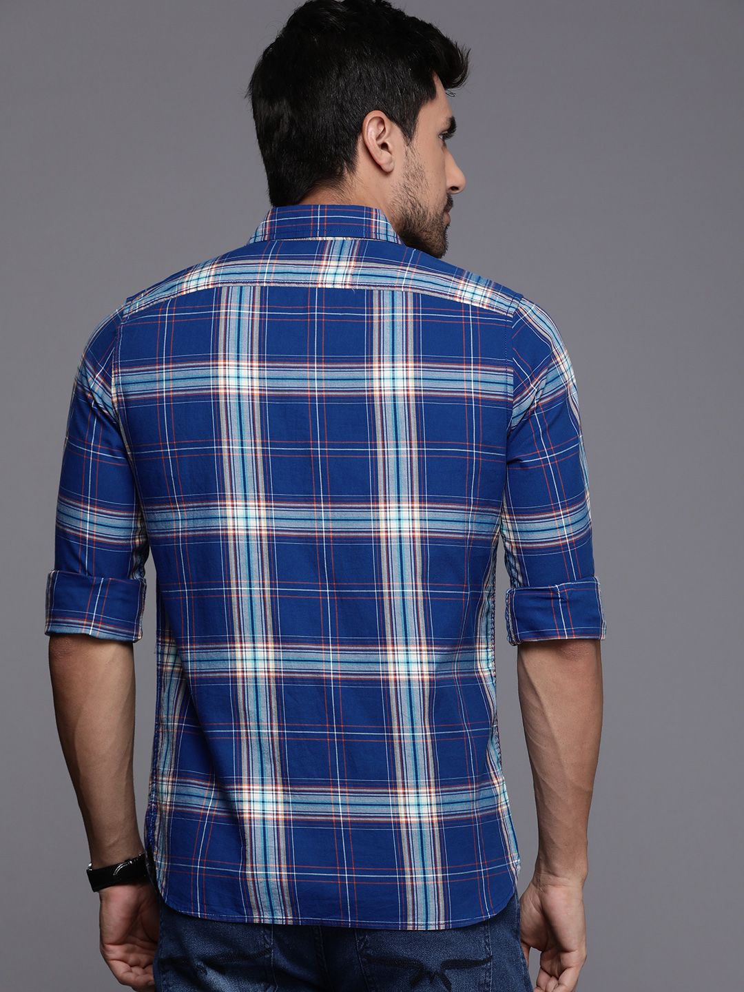 Blue Lines Basic Cotton Shirt