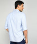 Premium Blue Textured Shirt