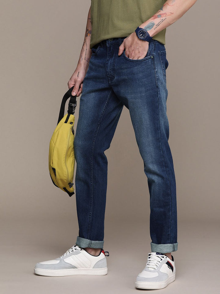 Striking Slim Fit Light Fade Jeans
