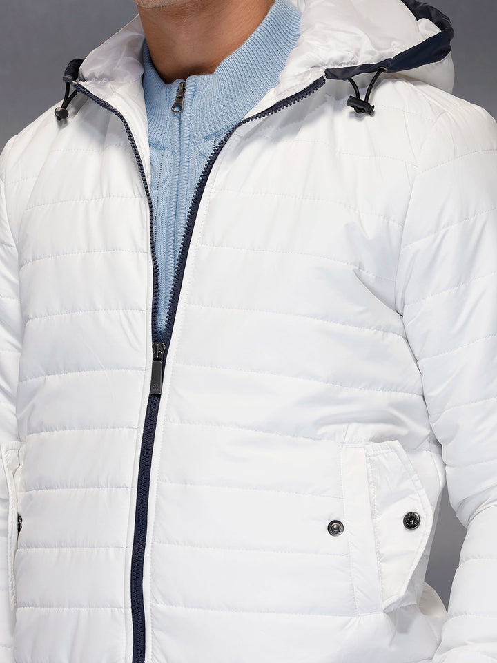 Snow White Urban Puffer Jacket | White