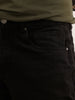 Solid Loose Fit Denim Jeans | Black