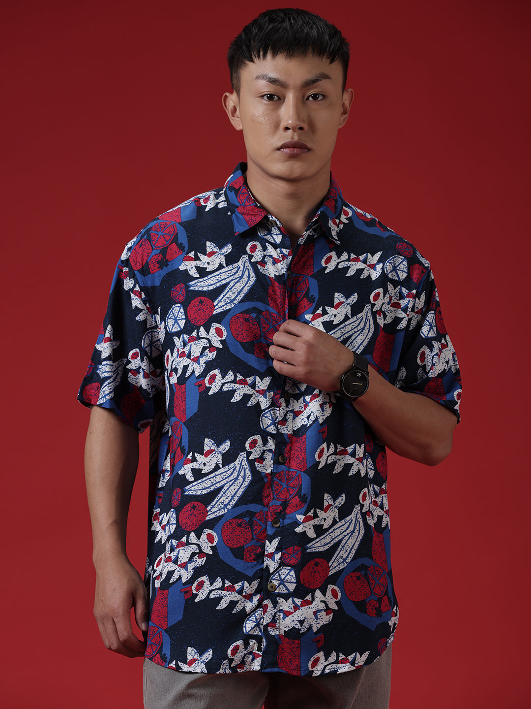 Tropical Bliss Viscose Shirt