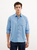 Solid Teal Casual Shirt