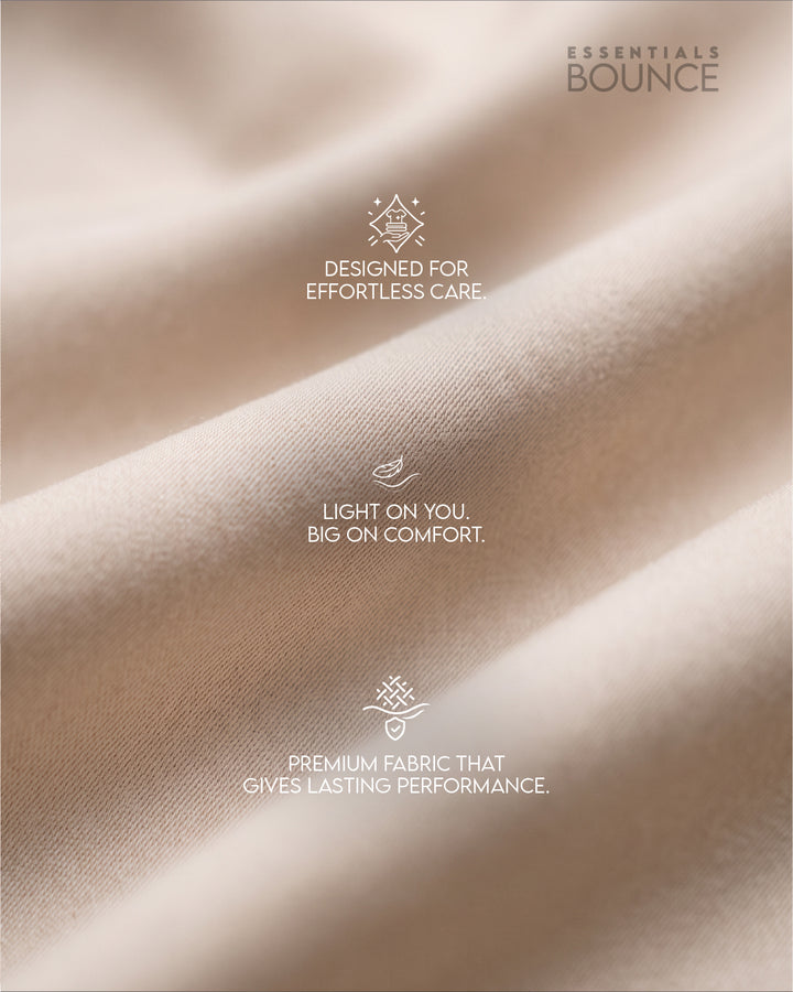 No Brainer Bounce Oversized T-Shirt | Essential | Beige