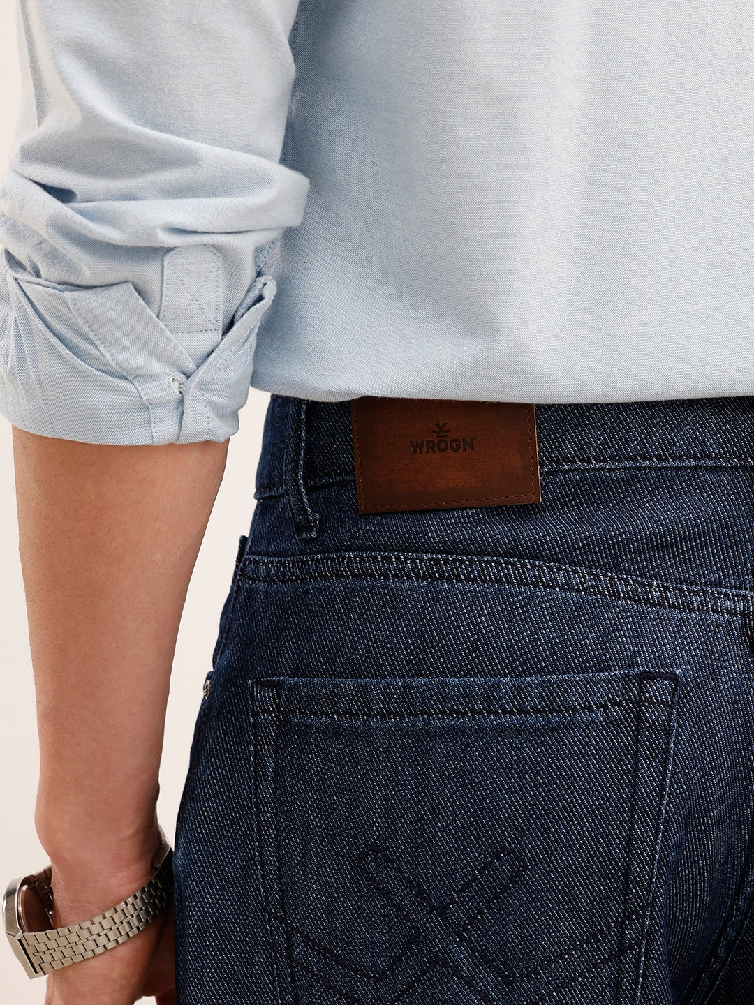 Anti Fit Denim Jeans | Dark Blue