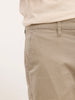 Solid Straight Fit Utility Trouser | Beige