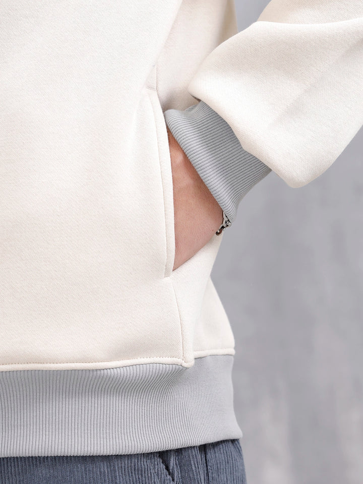 Men's Casual Zip-Up Jacket With Contrast Trim | Tapioca