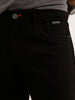 Solid Anti Fit Denim Jeans | Black