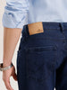 Relaxed Fit Denim Jeans | Dark Blue