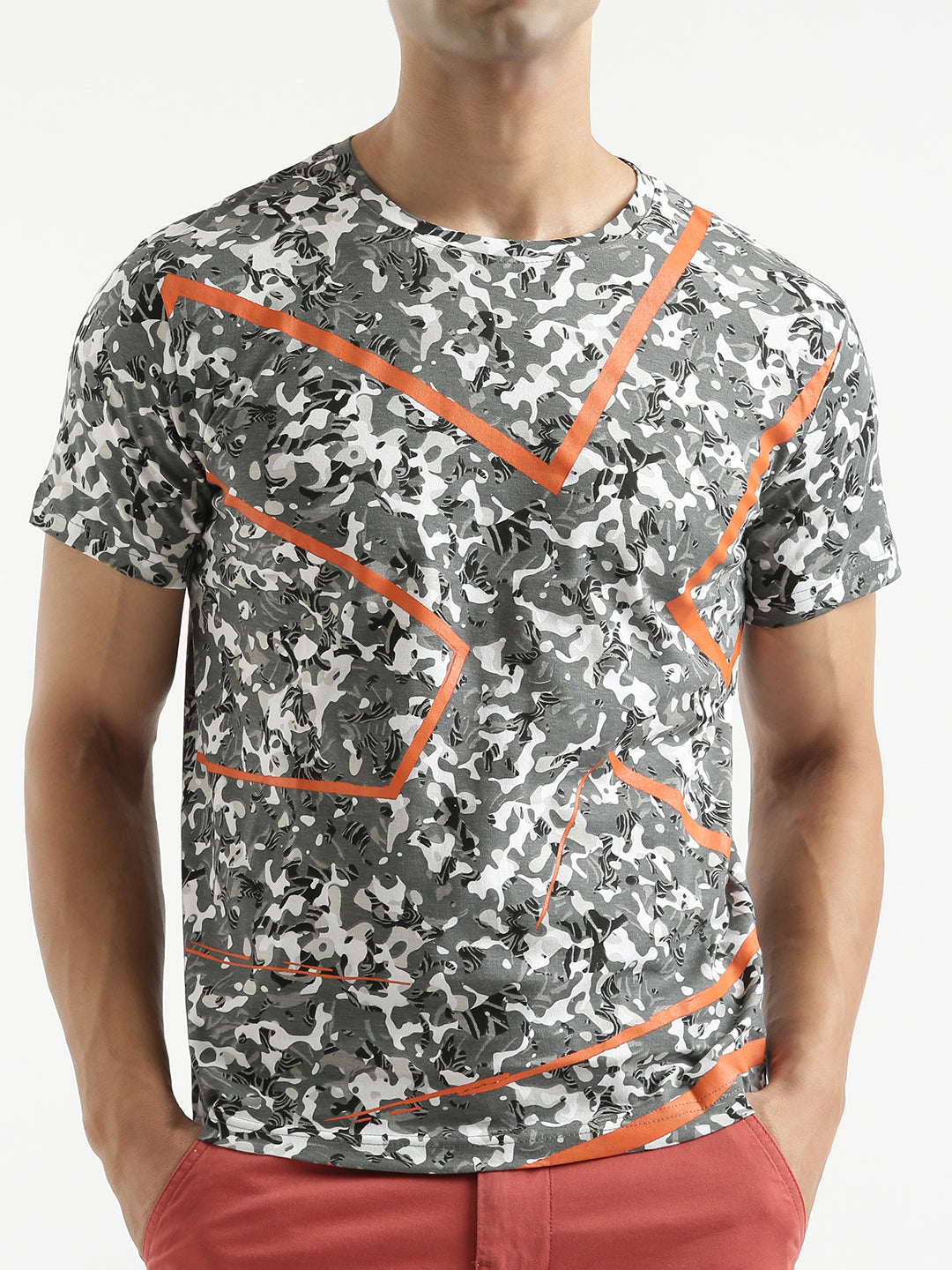 Abstract Fusion AOP T-Shirt