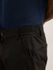 Solid Straight Fit Blended Trouser | Black | WTR0200SR4064S
