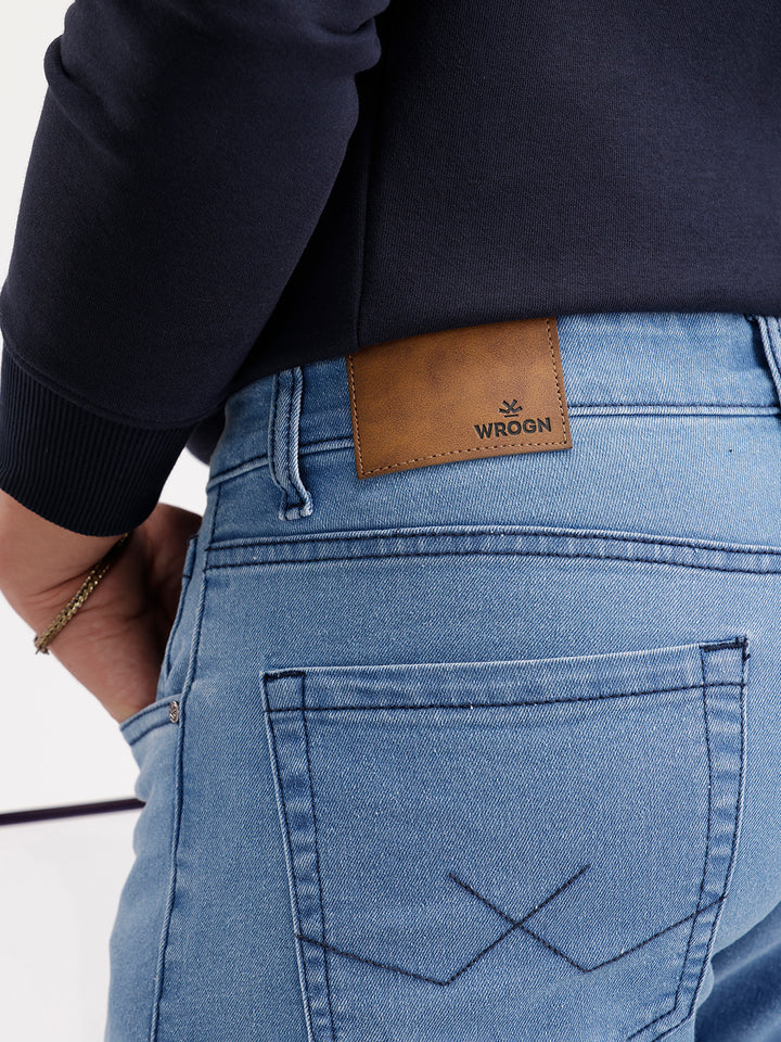 Solid Slim Fit Denim Jeans  | Blue