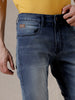 Faded Grey Mid Rise Jeans