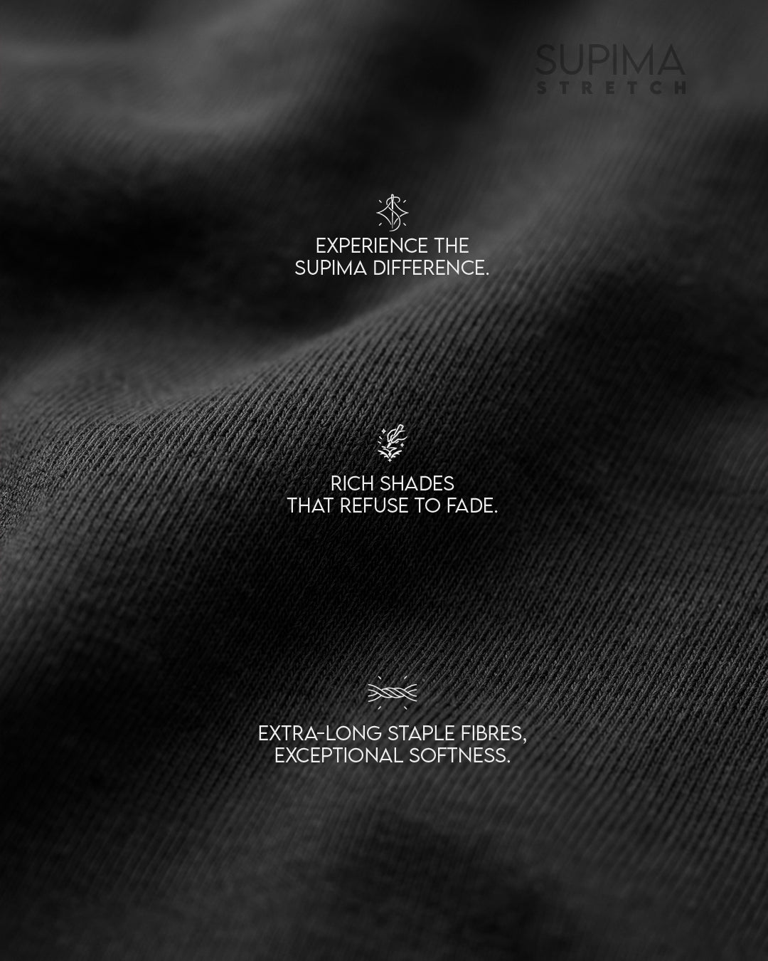 Essential Supima Crew Neck T-Shirt | Essential |  Black