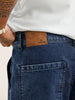 Solid Cargo Fit Denim Jeans | Light Blue | WSJN1086M