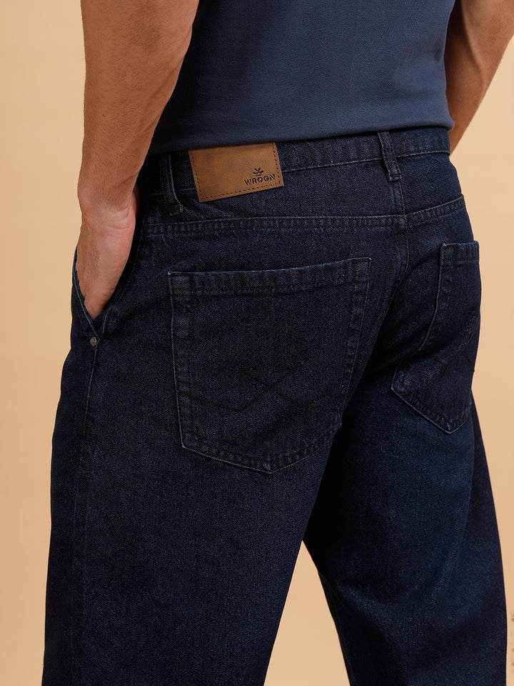Light Fade Anti Fit Jeans | Dark Blue