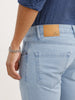 Faded Slim Fit Denim Jeans | Light Blue