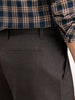 Loose Fit Pleated Trouser | Grey
