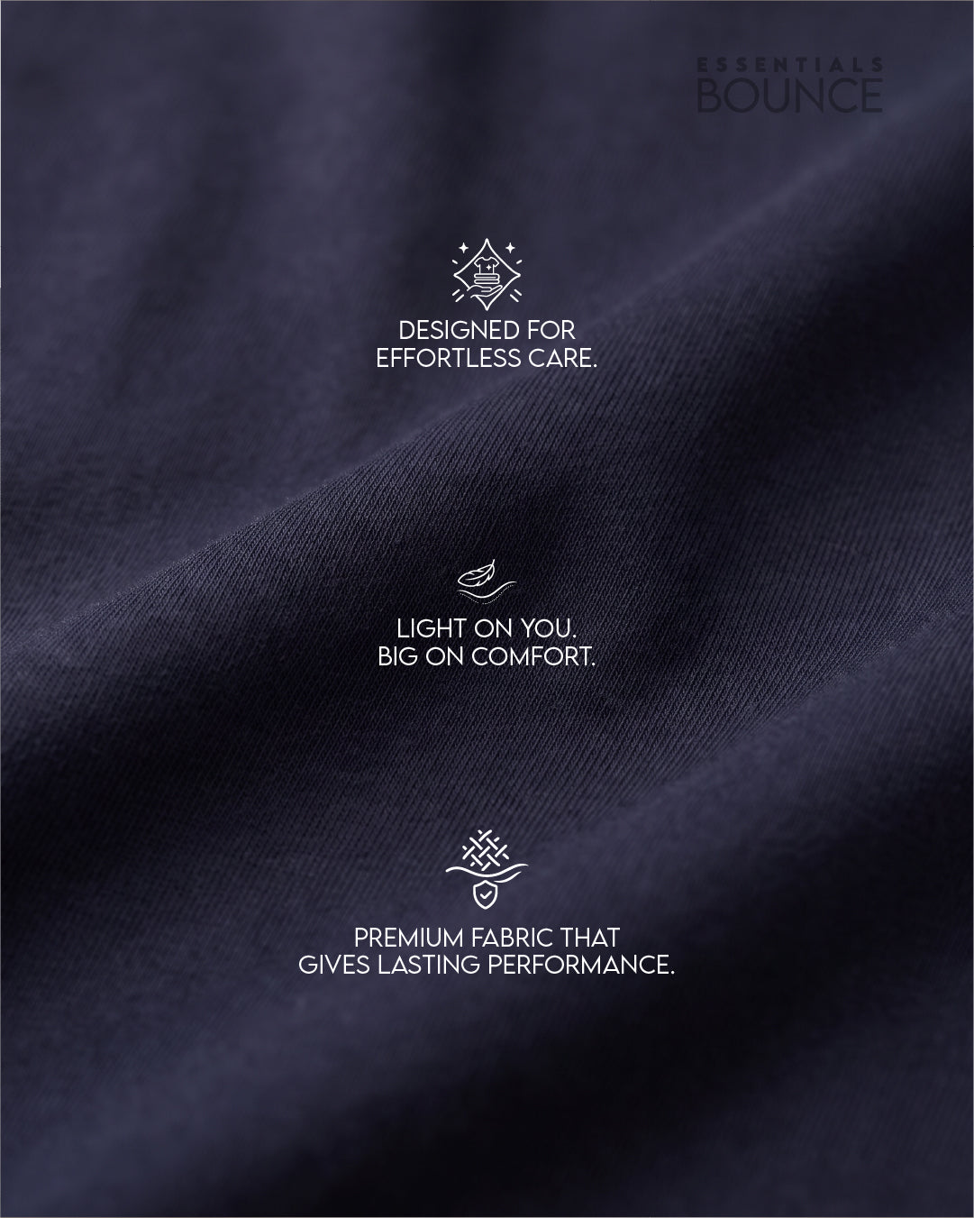 No Brainer Bounce Oversized T-Shirt | Essential | Navy Blue