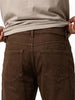 Classic Solid Anti Fit Denim Jeans | Rust