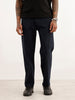 Solid Loose Fit Trouser | Navy Blue