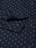 AOP Classic Navy Blue Cotton Shirt