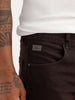 Solid Skinny Fit Denim Jeans | Brown