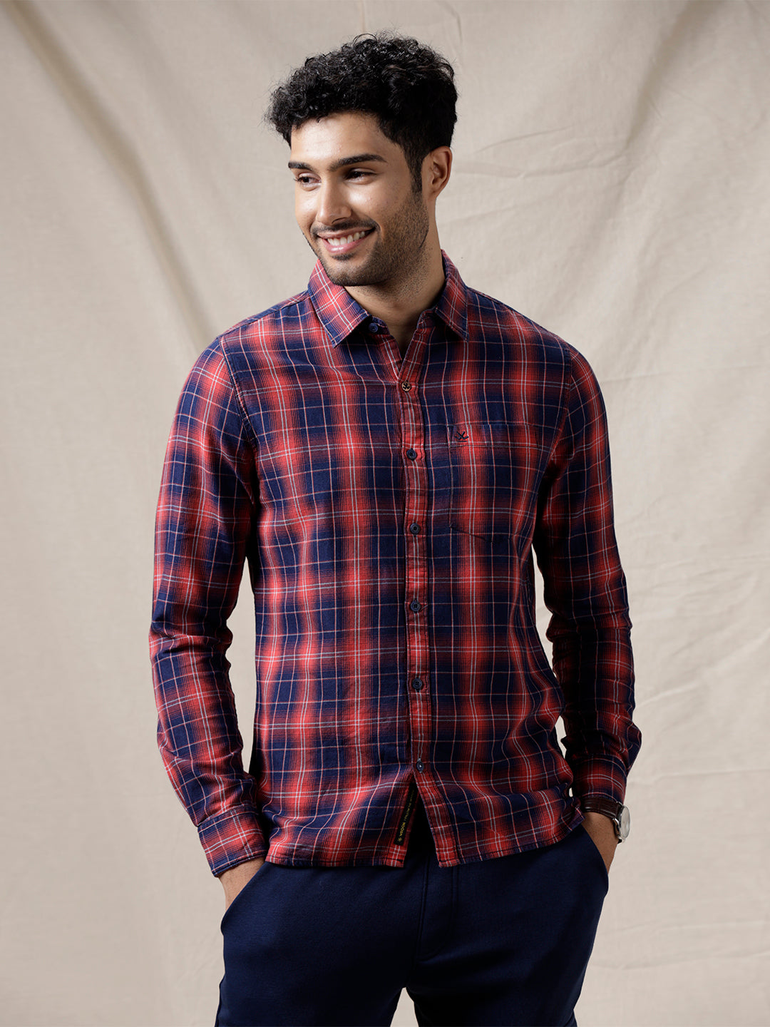 Checked On Point Casual Shirt