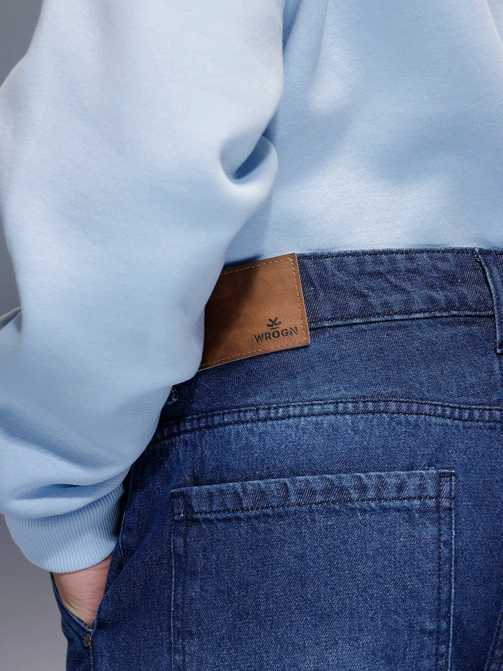 Casual Loose Cargo Fit Jeans  | Blue